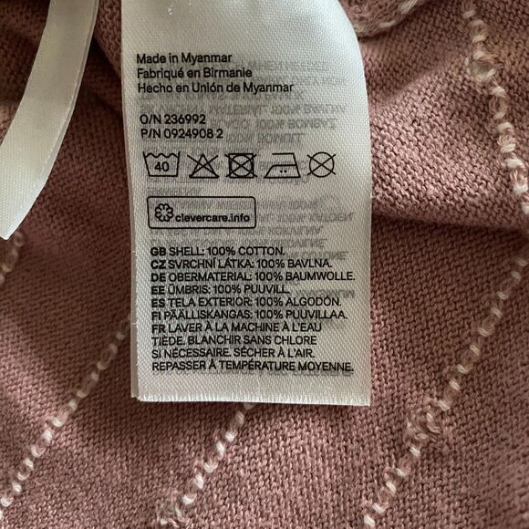 H&M Pink Swiss Dot Sweater Dress Girls' 3/4T - Picture 8 of 8